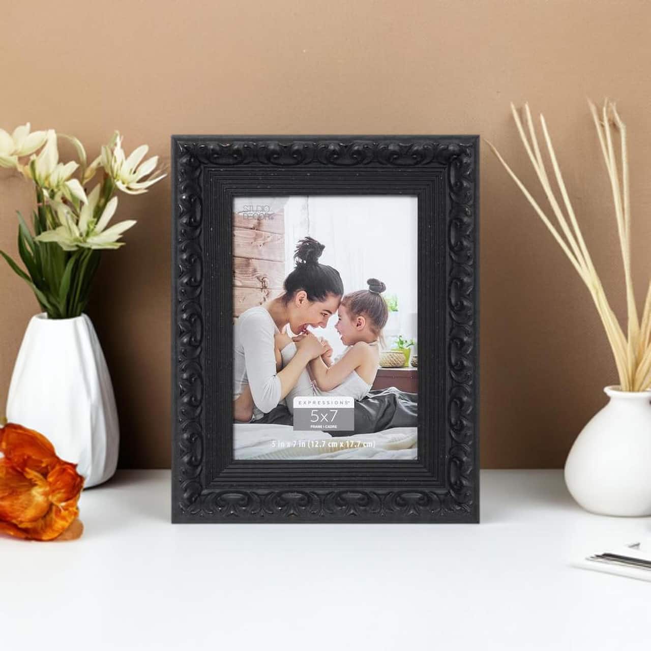 Expressions™ 5" x 7" Charcoal Ornate Frame by Studio Décor®